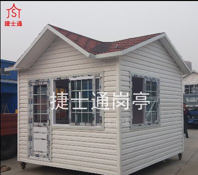 pvc挂板岗亭-pvc挂板岗亭厂家现货定做-万彩网岗亭